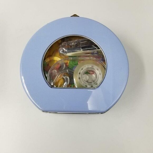 Vintage Disney Pooh Pin Gift Box Crayons Lunch Box Desk Set New Lot 4 - Picture 6 of 8